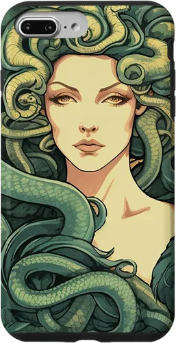 Vista 12 de Funda de mitología griega Medusa para iPhone 16