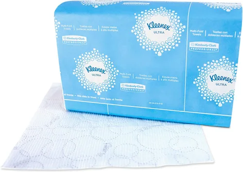 Vista 3 de Kleenex Reveal - Toalla de papel, 8 x 9.40 pulgadas, color blanco, 16 por caja
