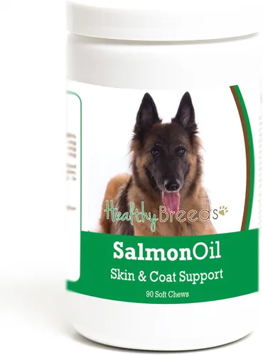 Vista 296 de Healthy Breeds Affenpinscher - Masticables suaves de aceite de salmón, 90