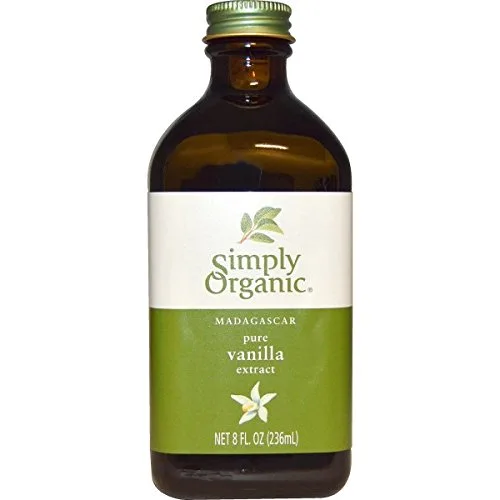 Simply Organic, Extracto de vainilla puro, Madagascar, 8 fl oz (8.0 fl oz) (paquete de 2)