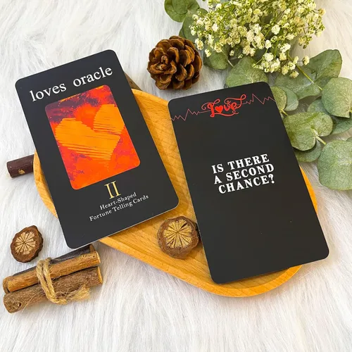 Vista 7 de Han Yu Bowen (Segunda edición) Oracle Cards 56 Love Oracle Cards, Twin Flame Oracle Deck, Tarot para principiantes, fácil de barajar y transportar
