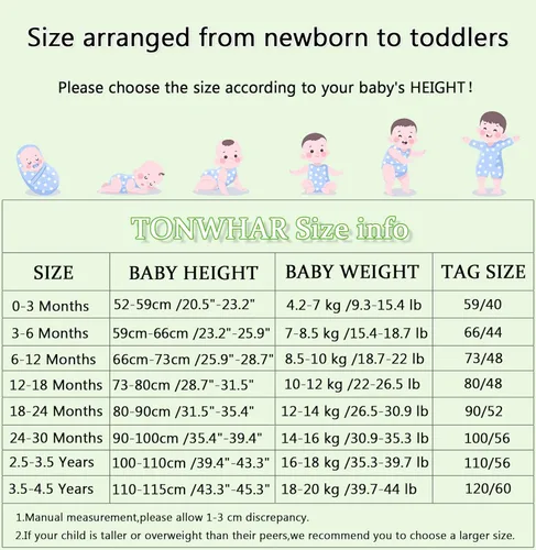 Vista 3 de Tonwhar - Mameluco disfraz para bebé de 0 a 3 años, diseño de animales y dibujos animados.