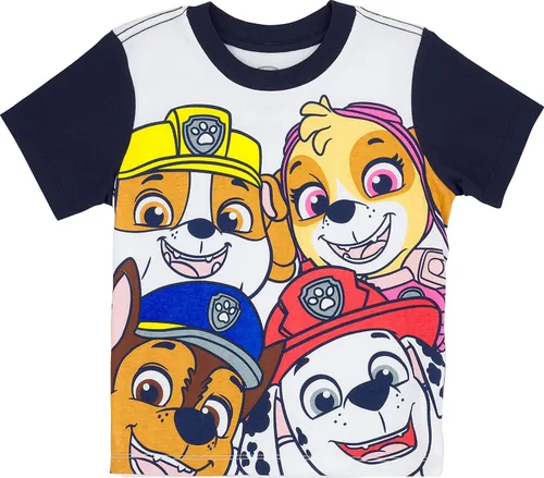 Vista 6 de Chaqueta Paw Patrol con parche en el pecho y camiseta de manga corta
