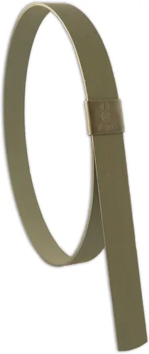 Vista 13 de BAND-IT CP3S99 Abrazadera de perforación central de acero inoxidable 201 de ancho x 0.025 pulgadas de grosor de 13/16 pulgadas de diámetro, 100