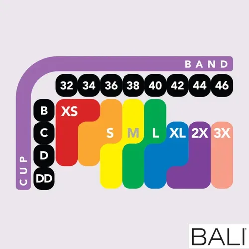 Vista 6 de Bali Women's Comfort Revolution Wireless, ComfortFlex Fit Full-Coverage Bra, Df3488