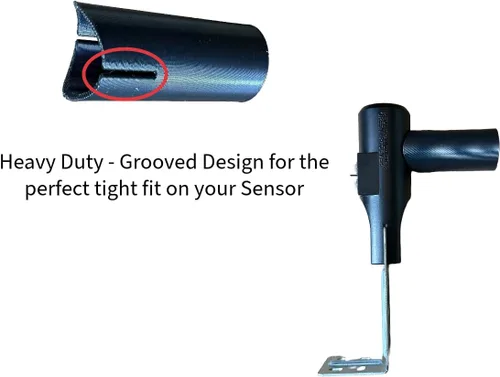 Vista 2 de Pantalla de sensor de garaje - Genie 2 sensores Cubierta de sensor de puerta de garaje Compatible con Genie Protección solar