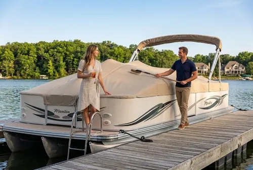 Vista 8 de Vico Marine. Mástil de apoyo + respiradero Boat Vent 3 + base de mástil