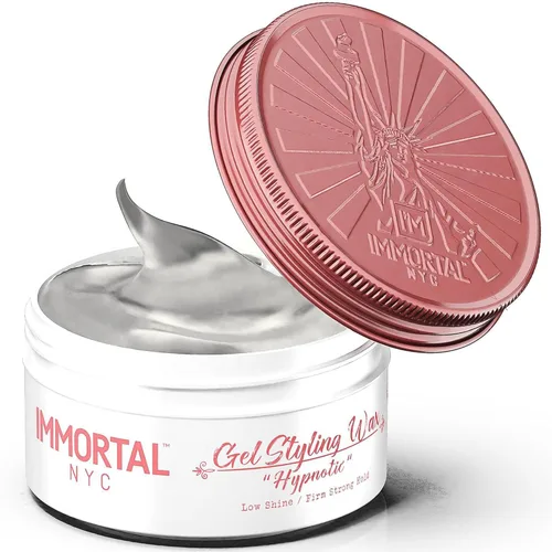 Vista 29 de Immortal NYC Ceras para el cabello para hombres – Aventus Extra Strong Hold, cera para el cabello de bajo brillo – Base de agua para hombre, sin