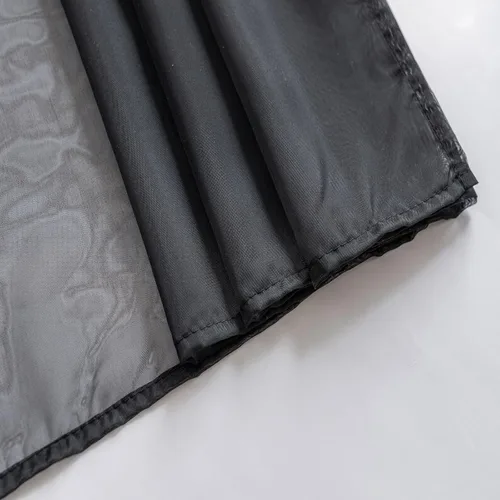 Vista 6 de Bufanda para ventana, cortinas de toldo de cama, arco de boda, tela drapeada de 216 pulgadas de largo (18 pies), cenefas de cortina para ventanas