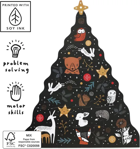 Vista 2 de Wee Gallery Rompecabezas de piso, rompecabezas jumbo de 24 piezas para niños pequeños, actividad de aprendizaje temprano, desarrollo de habilidades