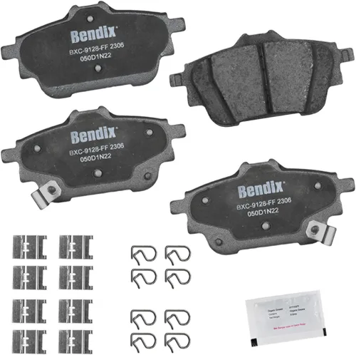Vista 32 de Pastillas de Freno Traseras Cerámicas Bendix Priority1 CFC1510 para INFINITI QX56 2013-2011, QX80 2024-2014, Nissan Armada 2023-2017