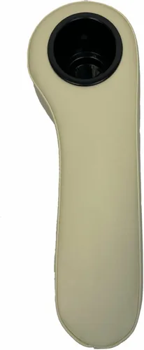 Vista 5 de Cojín para reposabrazos de asiento trasero para carrito de golf con portavasos (juego de 2) (blanco)