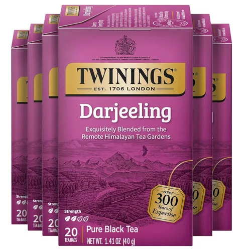 Vista 16 de Twinings, Decaffeinated Chai - Té negro Chai sin cafeína y con especias dulces y sabrosas, caliente o helado, el embalaje puede variar, 120 bolsitas