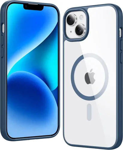 Vista 25 de FNTCASE para iPhone Air Case Clear: Fundas magnéticas para teléfono con protector de pantalla a prueba de caídas, compatibles con Magsafe, delgadas
