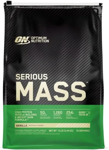 Vista 13 de Proteína para ganar peso Serious Mass Gainer de Optimum Nutrition, 1054620, Banana, 1, 1