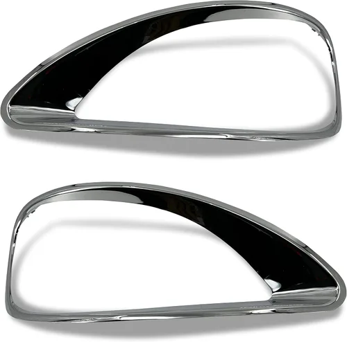 Vista 7 de Torque Par de embellecedores cromados de repuesto para faros delanteros Freightliner Columbia 2001-2022, modelos de semirremolques del conductor