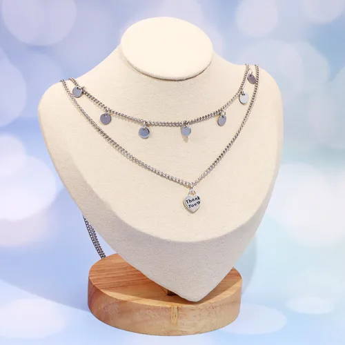 Vista 4 de Shapenty Dijes de corazón de agradecimiento de doble cara para aretes, pulsera, collar, colgante, llavero, fabricación de joyas, botella de vidrio