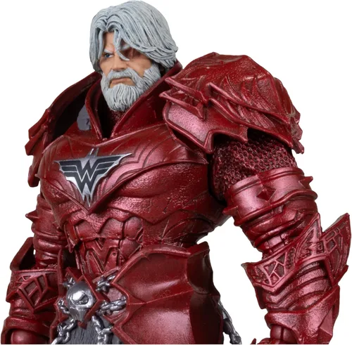 Vista 6 de McFarlane Toys - DC Multiverse Batman Who Laughs (Knight Armor) & The Merciless (Multiverso Oscuro) Figura de 7 pulgadas y Mega Figura McFarlane