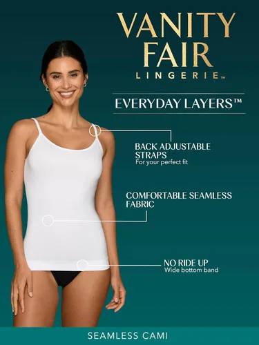 Vista 4 de Vanity Fair Camisola para mujer, capas de uso diario, camiseta sin mangas para mujer, camisola para mujer