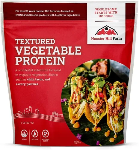 Hoosier Hill Farm Proteína vegetal texturizada, 2 libras (paquete de 1)