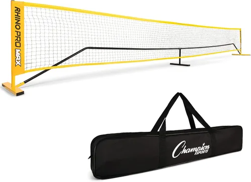 Champion Sports Red deportiva ajustable: red deportiva portátil para voleibol, tenis, pickleball y bádminton, múltiples anchos