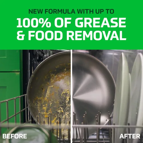 Vista 9 de Cascade Platinum Plus cápsulas para lavavajillas, detergente para platos, aroma limpio a limón, 62