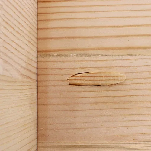 Vista 4 de AUTOTOOLHOME Paquete de 100 tapones para agujeros de bolsillo de madera maciza de pino para agujero de bolsillo, herramienta de carpintería con una