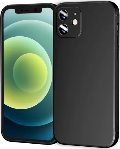 Vista 25 de TENOC Funda para teléfono compatible con iPhone 11, color negro, antihuellas, antigolpes, mate, para 6.1 pulgadas