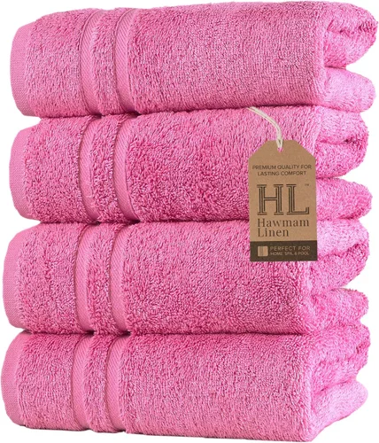 Vista 90 de Hawmam Linen - Juego de toallas de algodón turco original prémium, calidad de hotel para máxima suavidad y absorción, para cara, manos, cocina