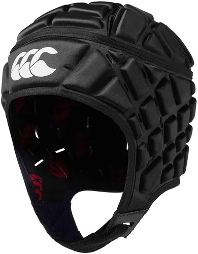 Vista 2 de Canterbury Protector de cabeza unisex Raze Rugby Gorra Scrum, cobertura completa Correa de barbilla de borde suave Orificios diseñados