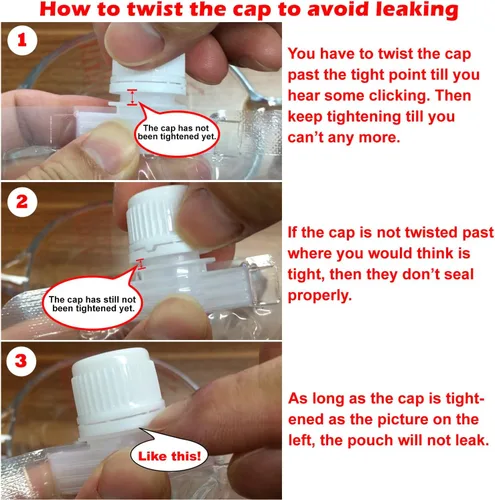 Vista 2 de Keon - Botellas de plástico reutilizables, a prueba de fugas, sin BPA, para viajes, deportes al aire libre, conciertos, eventos