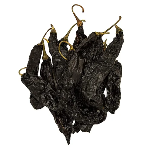 Vista 2 de Pasilla Negro Chilaca Seco Seco Peppers Seco Seco Seco de 1 libra, vainas de chile para auténtica comida mexicana, bolsa resellable termosellada por