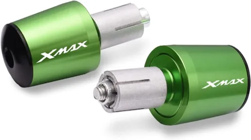 Vista 3 de CNC Aluminum Motorcycle Handlebar End 78" 22mm Handle Bar Ends Plugs Caps for XMAX300 XMAX400 Xmax X-MAX 125 250 300 400 (Color Green1)