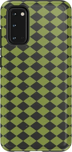 Vista 410 de Casely Funda para Galaxy S9 Postura de cadáver Yoga de esqueleto Diseño protector delgado esencial de doble capa