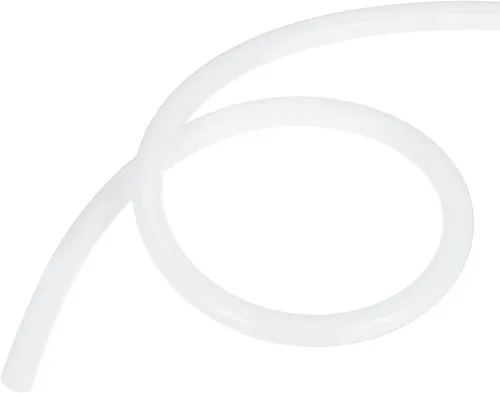 Vista 8 de YOKIVE Tubo de silicona, transferencia de agua, ideal para bomba (beige, 0.236 x 0.472 in IDxOD, 3.3 ft)