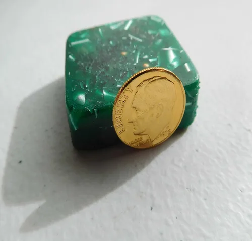 Vista 9 de Mini Cube Tower Busters 1 Generador de Orgón Verde Esmeralda Acumulador de Energía HERRAMIENTA PERFECTA DE REGALO!!!!