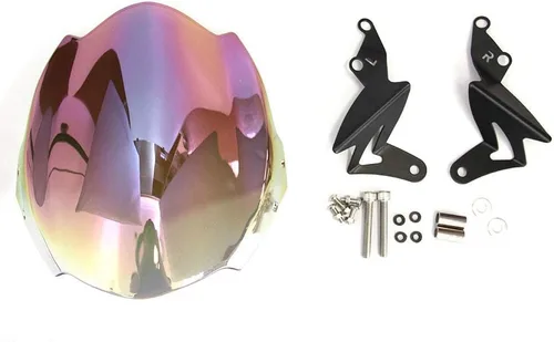 Vista 5 de Tornillos para parabrisas de motocicleta, accesorios compatibles con deflectores de viento Iridium Ducati 696 2009 2010 2011 (color iridio profundo)