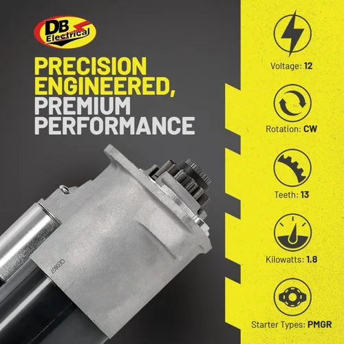 Vista 8 de DB Electrical 410-48112 Arranque Compatible con/Reemplazo para Frontier 4.0L Pickup & Xterra 2005-2015/Pathfinder 2005-2012/Equator