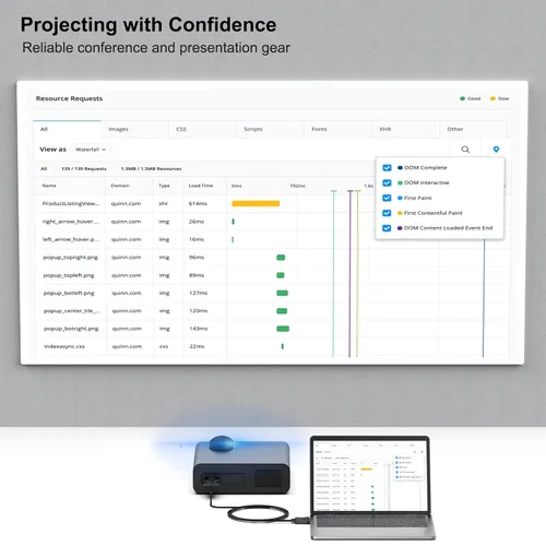 Vista 8 de BENFEI Cable DisplayPort a DVI de 10 pies, adaptador unidireccional DisplayPort de computadora a monitor DVI-D de 1080P a 60Hz macho a macho, cable