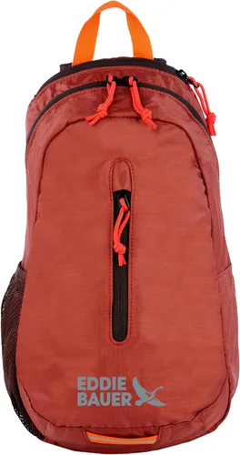 Eddie Bauer Stowaway - Bolso bandolera plegable | Viajes | Exterior | Ligero | Compacto | Nylon Ripstop, Granate-10L