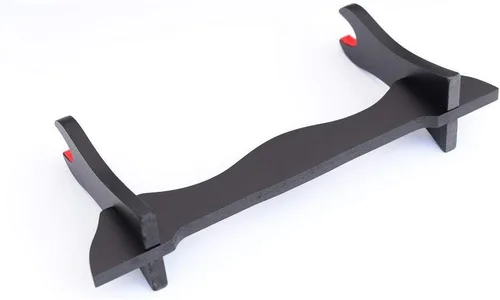 Vista 5 de CNLQ 1, 2, 3, 4 capas acolchadas para proteger la espada samurái japonesa, Katana Wakizashi Tanto soporte de soporte de exhibición para todas