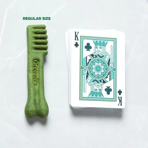 Vista 9 de Greenies Dog Dental Chews Aperitivos para perros Tamaño regular (perros de 25-50 libras)