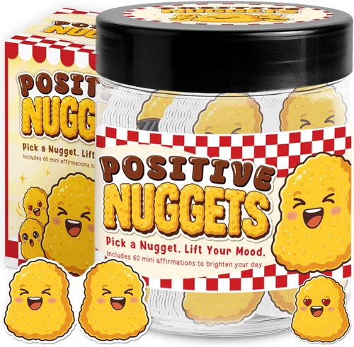 Vista 14 de Tarro de voleibol positivo con 60 tarjetas de afirmación, regalos de voleibol de Navidad para adolescentes, regalos de equipo de voleibol, regalo