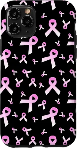 Vista 29 de Pink Ribbon Pattern Mestastatic Breast Cancer Awareness Case for iPhone 17