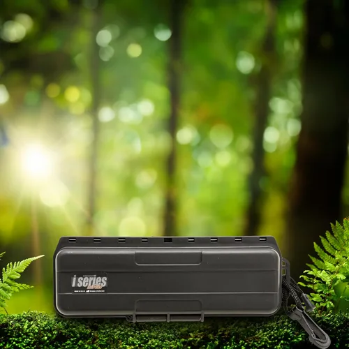 Vista 4 de SKB Cases iSeries - Funda rígida para exteriores, impermeable, con flecha, cabeza ancha, para acampar al aire libre, pesca y caza, color negro