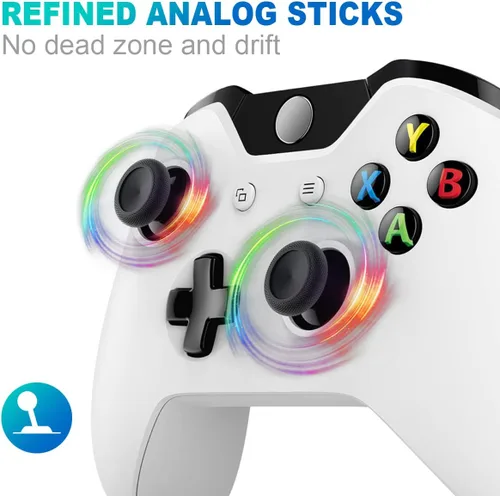 Vista 4 de Control Xbox inalámbrico control Xbox One inalámbrico con batería recargable de 1400 mAh cable micro USB conector de auriculares estéreo de 0138in
