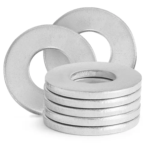 Vista 26 de Arandelas planas de acero inoxidable M2 - Diámetro exterior de 5mm, arandelas de acero inoxidable 304 (18-8) arandelas metálicas para tornillos