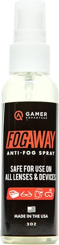 Gamer Advantage FogAway - Spray Anti Niebla para Gafas de Natación, Lentes y Electrónica Doméstica - Seguro para Todos los Tipos de Lentes (2 Oz)