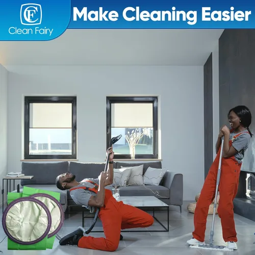 Vista 5 de CF Clean Fairy Paquete de 15 bolsas de vacío compatibles con modelos ProTeam Aviation Vac QuietPro BP y Super QuarterVac de repuesto para pieza