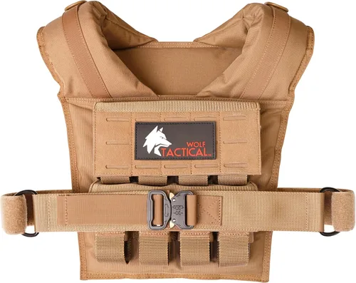 Vista 9 de WOLF TACTICAL Chaleco de Entrenamiento con Peso - Chaleco con Peso para Hombres Entrenamiento de Fuerza Chalecos con Peso Chaleco de Ejercicio